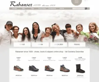 Rabanser.com(Rabanser dalscarpe) Screenshot