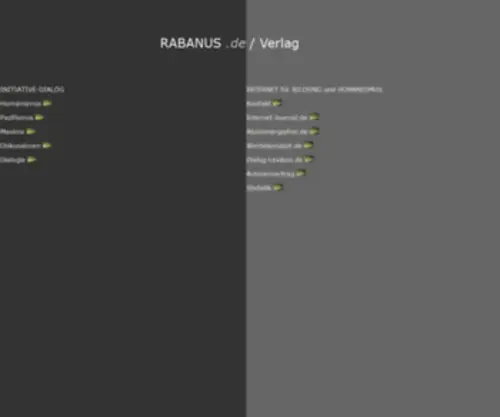 Rabanus-Verlag.de(Rabanus Verlag) Screenshot