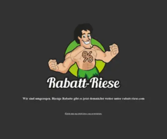 Rabatt-Riese.de(Rabatt Riese) Screenshot