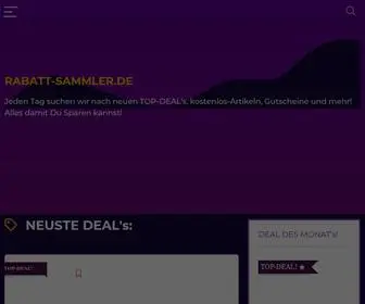 Rabatt-Sammler.de(Coupons) Screenshot