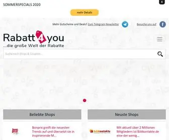 Rabatt4You.de(Gutscheine) Screenshot