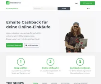 Rabattcorner.ch(Rabattcorner Cashback) Screenshot