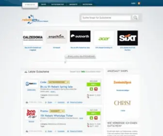Rabattpro.de(Beste Gutscheine Webseite für DE Online) Screenshot