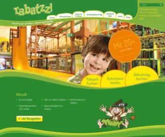 Rabatzz.de(Hamburgs größter Indoor Spielplatz) Screenshot