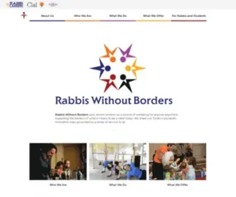 Rabbiswithoutborders.org(Rabbis Without Borders envisions a world where Jewish wisdom) Screenshot