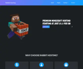 Rabbit-Hosting.com(Rabbit Hosting) Screenshot