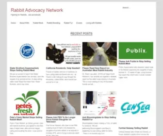 Rabbitadvocacynetwork.org(Rabbit Advocacy Network) Screenshot