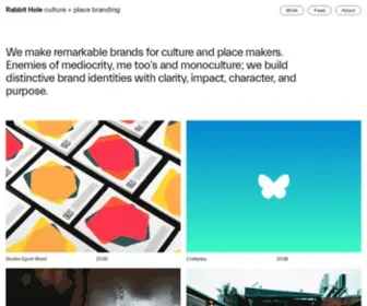 Rabbithole.agency(Rabbit Hole) Screenshot