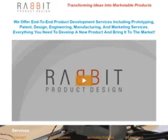 Rabbitproductdesign.com(Product Design) Screenshot