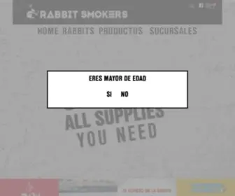 Rabbitsmokers.com(Smoke Shop Guadalajara) Screenshot