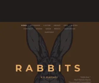 Rabbitspodcast.com(RABBITS) Screenshot