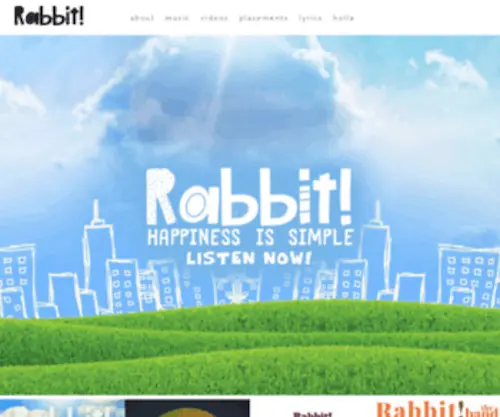 Rabbittheband.com(Rabbit) Screenshot