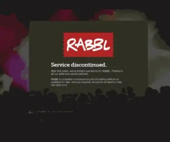 Rabbl.com(Of The People) Screenshot