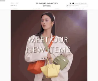 Rabeanco.com(Luxury and Fashion Leather Handbags & Accessories) Screenshot