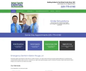Rabelfamilydentistry.com(Dental Clinic) Screenshot