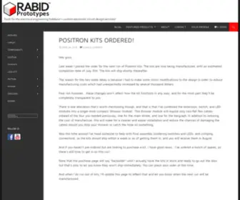 Rabidprototypes.com(Rabid Prototypes) Screenshot