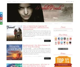 Rabidreads.com(Rabid Reads) Screenshot