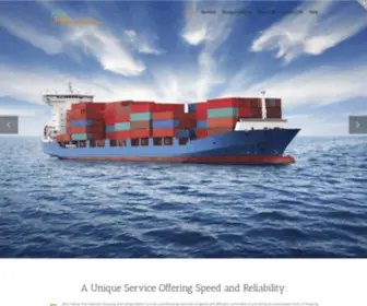 Rabinmarine.ca(International air & sea freight Cargo Services) Screenshot
