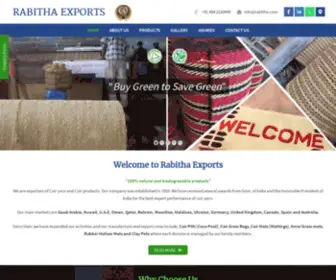 Rabitha.com(Coir Products) Screenshot