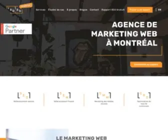 Rablab.ca(Agence de Marketing Web à Montréal) Screenshot