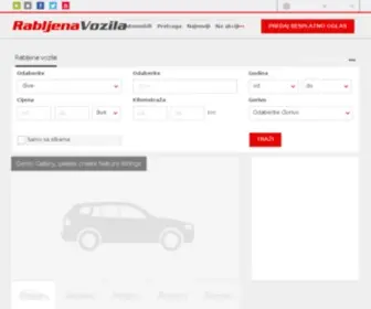 Rabljenavozila.hr(Rabljena Vozila .HR) Screenshot