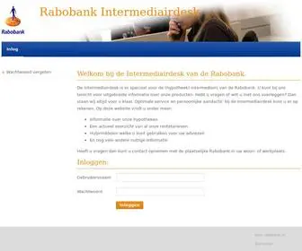 Rabobankintermediairdesk.nl(Rabobank Intermediairdesk) Screenshot