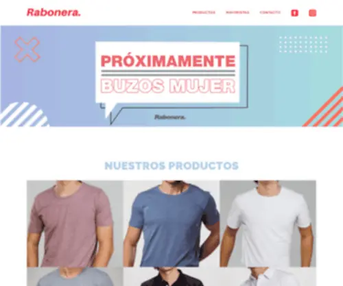 Rabonera.com(Mayorista Ropa de Hombres en Argentina) Screenshot