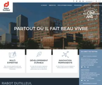 Rabotdutilleul.com(Groupe Rabot Dutilleul) Screenshot