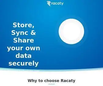 Racaty.net(Upload files and Transfer files for free with Unlimited Storage) Screenshot