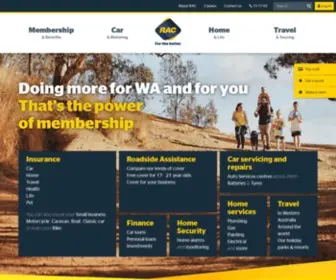 Rac.com.au(RAC Car Insurance) Screenshot