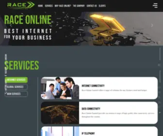 Race.net.bd(Redefining Business Broadband) Screenshot
