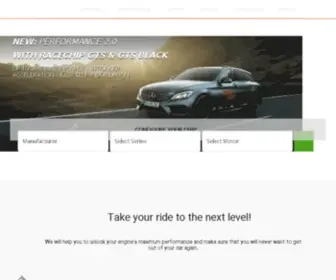 Racechip.co.za(Engine performance tuning by the global market leader) Screenshot
