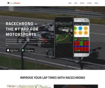 Racechrono.com(Laptimer for iPhone and Android) Screenshot