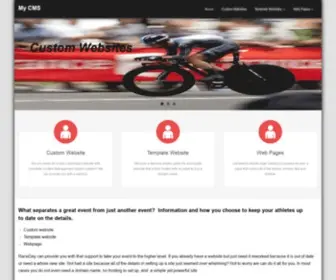 Racedaywebsites.com(My CMS) Screenshot