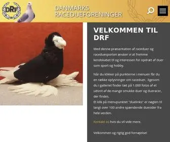 Raceduen.dk(VELKOMMEN TIL DRF) Screenshot