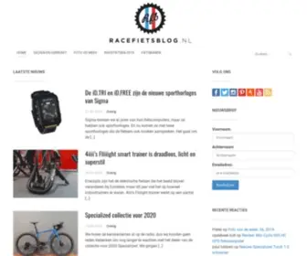 Racefietsblog.nl(Racefietsen en wielrennen) Screenshot