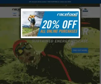 Racefood.co.za(Real food sport nutrition) Screenshot