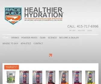 Racefuelz.com(Energy Drink Mix) Screenshot