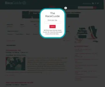 Raceguide.ca(Canadian Running Event Listings) Screenshot