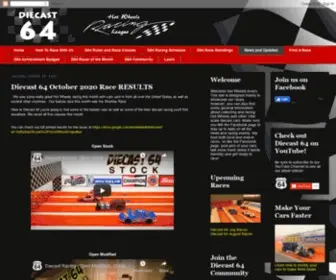 Racehotwheels.com(The Hot Wheels Racing League) Screenshot