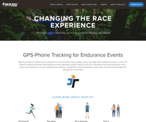 Racejoy.net(Changing the race experience) Screenshot