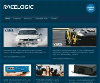 Racelogic.co.uk(Experts in Data Logging) Screenshot