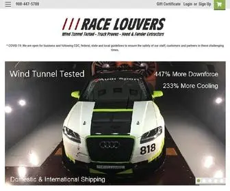 Racelouvers.com(Race Louvers) Screenshot