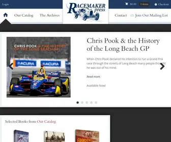 Racemaker.com(Racemaker Press) Screenshot