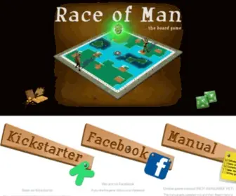 Raceofman.dk(Race of man) Screenshot