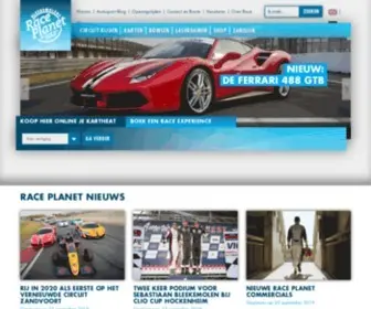 Raceplanet.nl(Welkom bij Race Planet) Screenshot