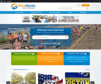 Raceraves.com(Raceraves) Screenshot