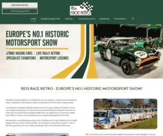 Raceretro.com(Race Retro) Screenshot