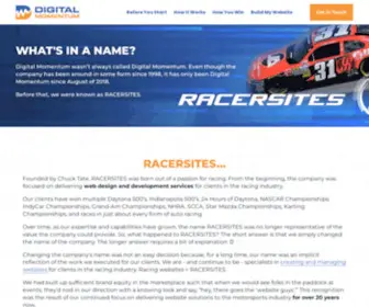 Racersites.com(Digital Momentum) Screenshot