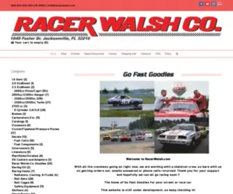 Racerwalsh.com(Home for all your Ford performance needs) Screenshot